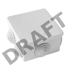 Коробка распр. ОП 80х80х40 IP54 бел. ГУСИ С3В86 Б Евро