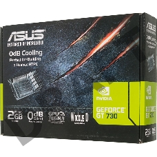 Видеокарта Asus  GT730-SL-2GD5-BRK nVidia GeForce GT 730 2048Mb 64bit GDDR5 902/5010 DVIx1/HDMIx1/CRTx1/HDCP PCI-E Ret