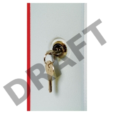 Шкаф телеком. настенный 6U (600х480) дверь металл (ШРН-6.480.1) (1 коробка)