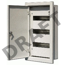 Корпус метал. встр. 550х330х120 36мод. IP31 ЩРВ-36 DEKraft 30103DEK