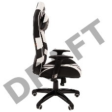 Офисное кресло Chairman   game 25 Россия экопремиум черный/белый