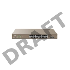 Коммутатор управляемый IP-COM G3326P-24-410W, настенный, настольный, 1000 Мбит/сек, 24 port, SFPx