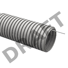 Труба гофр. Iek CTG20-25-K41-025I ПВХ d 25 с зондом (25 м)