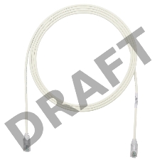 Кабель Патч-корд Panduit UTP28SP3M вилка RJ-45-вилка RJ-45 кат.6 3м белый LSZH