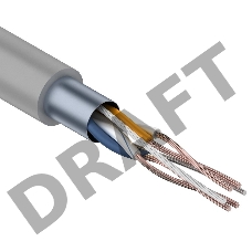 Кабель витая пара REXANT FTP 2PR 24AWG, CAT5e STRANDED (бухта 305 м)