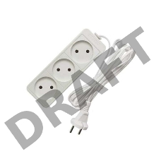 Удлинитель быт. ТМ Союз 2200 Вт 3гн. ПВС 7м 481S-1307