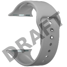 Силиконовый ремешок Lyambda Altair для Apple Watch 38/40 mm DS-APS08-40-GR Grey