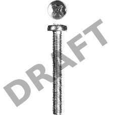 Винт DIN 7985, M5 x 50 мм, 5 кг, кл. пр. 4.8, оцинкованный, ЗУБР