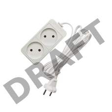 Удлинитель 2х3м без заземл. 10А IP20 2.2кВт Союз 481S-1203