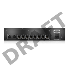 2 входа 8 выходов Распределитель аудиосигнала