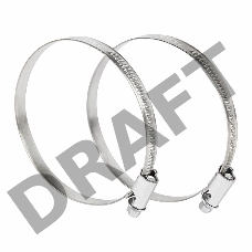 Хомут червячный 70-90-0,7 мм, (упак. 25 шт)  REXANT