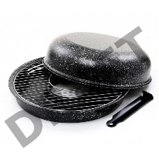 Сковорода гриль-газ KELLI KL-060 с мраморным покрытием