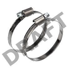 Хомут червячный 50-70-0,7 мм, (упак. 25 шт)  REXANT