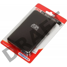 Внешний корпус для HDD/SSD AgeStar 31UBCP3C SATA пластик черный 2.5