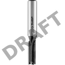 Фреза пазовая прямая ЗУБР 8x19мм, хвостовик 8мм