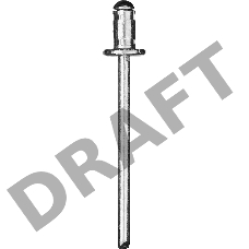 Заклепки многозажимные, алюминиевые, 4,0x6 мм, 1000 шт, ЗУБР Профессионал