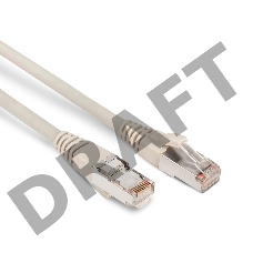 Патч-корд Hyperline PC-LPM-STP-RJ45-RJ45-C6-1M-LSZH-GY Патч-корд F/UTP, экранированный, Cat.6, LSZH, 1 м, серый