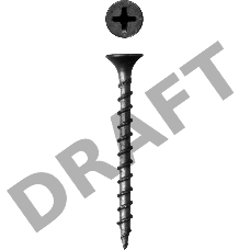 Саморезы ЗУБР СГД гипсокартон-дерево, 64 х 3.9 мм, 250 шт, фосфатированные, 300032-39-064