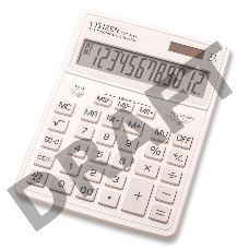 Калькулятор бухгалтерский Citizen SDC-444XRWHE белый 12-разр.