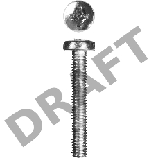 Винт DIN 7985 M5x30мм, 7шт, кл. пр. 4.8, оцинкованный, ЗУБР