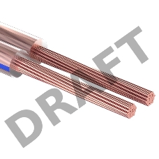 Кабель акустический PROconnect 2х0,35 мм², прозрачный BLUELINE, бухта 100 м