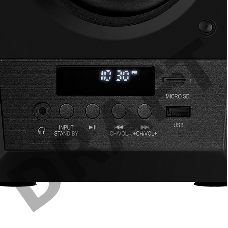 Акустическая система 2.0 SVEN MC-20, чёрный, мощность 2x45Вт (RMS), FM-тюнер, USB/microSD, дисплей, пульт ДУ, Bluetooth, Optical SVEN MC-20, чёрный, акустическая система 2.0, мощность 2x45Вт (RMS), FM-тюнер, USB/microSD, дисплей, пульт ДУ, Bluetooth, Opti