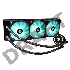 Система водяного охлаждения ID-Cooling AURAFLOW X 360 (Black/RGB) 350W AURA Sync all Intel/AMD
