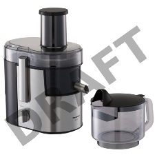 Соковыжималка центробежная Panasonic MJ-DJ01STQ 800Вт рез.сок.:1500мл. серебристый/черный