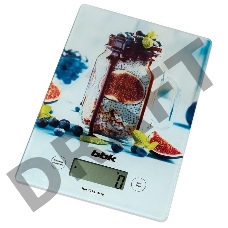 Кухонные весы BBK KS102G лазурный