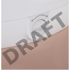 Отпариватель напольный Hyundai H-US02259 1800Вт белый/золотистый