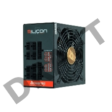 Блок питания Chieftec Silicon SLC-750C (ATX 2.3, 750W, 80 PLUS BRONZE, Active PFC, 140mm fan, Full Cable Management) Retail