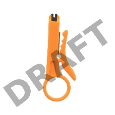 Инструмент для заделки и обрезки витой пары REXANT MINI HT-318M, 110