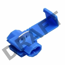 Ответвитель питания 1.0-2.5 мм² (ОВ-2/ЗПо-1 1,0-2,5) синий REXANT