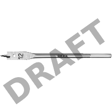 Сверло перовое по дереву, DEXX 12x152мм, шестигранный хвостовик