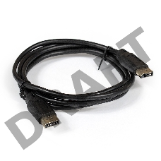 Кабель Exegate EX284913RUS  DisplayPort (20M-20M) 3.0м ExeGate <EX-CC-DP-3.0> v1.2, позол. контакты