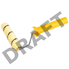 Мини-валик DUALON ПОЛИАКРИЛ малярный в сборе, ворс 7мм, бюгель 6мм, 15х160мм, STAYER Master