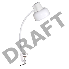 Светильник Трансвит БЕТА-СШ НДБ37-60-175 (BETA-СSH/WH) настольный на струбцине E27 белый 60Вт