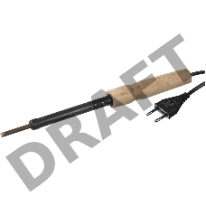 Паяльник NN ink. 55407-65  с деревянной рукояткой 65Вт 220В клин