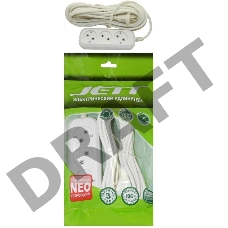 Удлинитель ДЖЕТТ РС-3 без з/м, 3р*5м ( провод ПВС 2х0,75 )  155-205