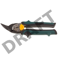 Ножницы KRAFTOOL 2326-L UNI-KRAFT  по тверд. мет. Cr-Mo двухкомп.ручка левые 180мм
