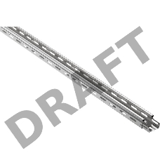 Лоток листовой перфорированный 50х35 L3000 сталь 0.7мм ИЭК CLP10-035-050-070-3