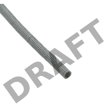 Труба гофрированная ПВХ d20мм с зондом сер. (50м) Рувинил 12001(50)