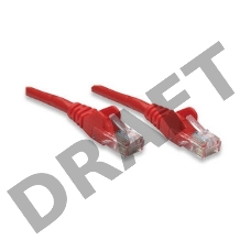 Патч-корд UTP кат. 5e,  1.5м Exegate красный