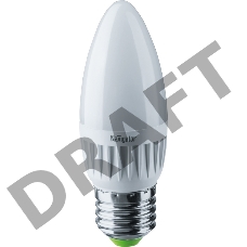 Лампа светодиодная 94 494 NLL-C37-7-230-4K-E27-FR 7Вт свеча 4000К белый E27 560лм 176-264В Navigator 94494