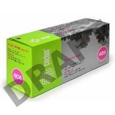 Тонер-картридж Cactus CS-CLT-M406S для принтеров Samsung CLP-360/365/CLX-3300/3305 magenta