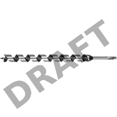 Сверло по дереву URAGAN 29465-450-32  спираль Левиса d32мм L450мм