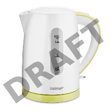 Чайник ZCK7616L WHITE/LIME ZELMER