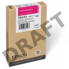 Картридж струйный Epson C13T603300 пурпурный для Epson St Pro 7880/9880 (220мл)
