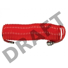 Шланг спиральный для пневмоинструмента MATRIX 57004  10м с быстросъемными соединениями