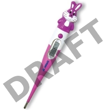 Термометр электронный B.Well WT-06 Flex красный/белый